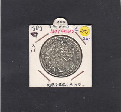Beschrijving: 2 1/2 Ecu CR.HUYGENS